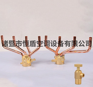 四進四出集水頭 空調四孔集水頭